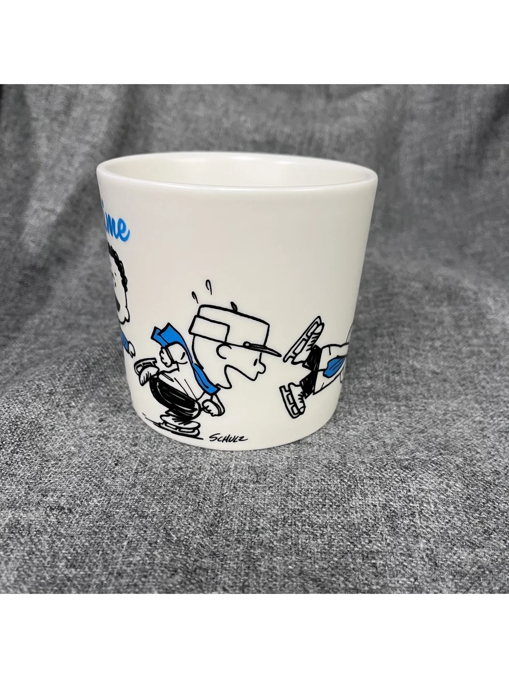 Peanuts - Christmastime is Here Ceramic Mug, 14oz, Blue